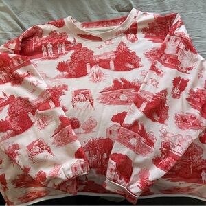 Rachel Antonoff Tony’s Toile (sopranos) sweatshirt.